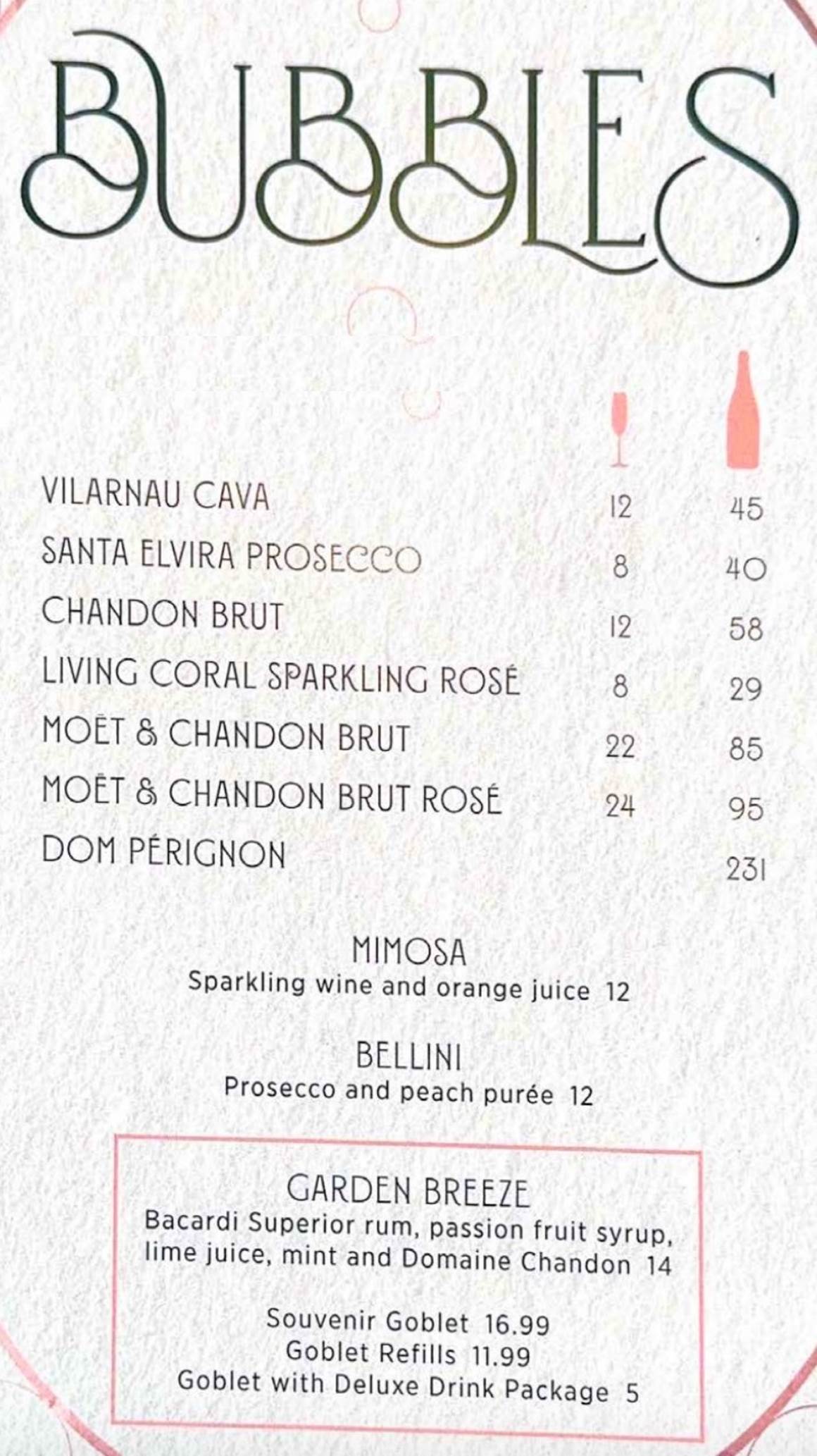 A menu of a restaurant

Description automatically generated