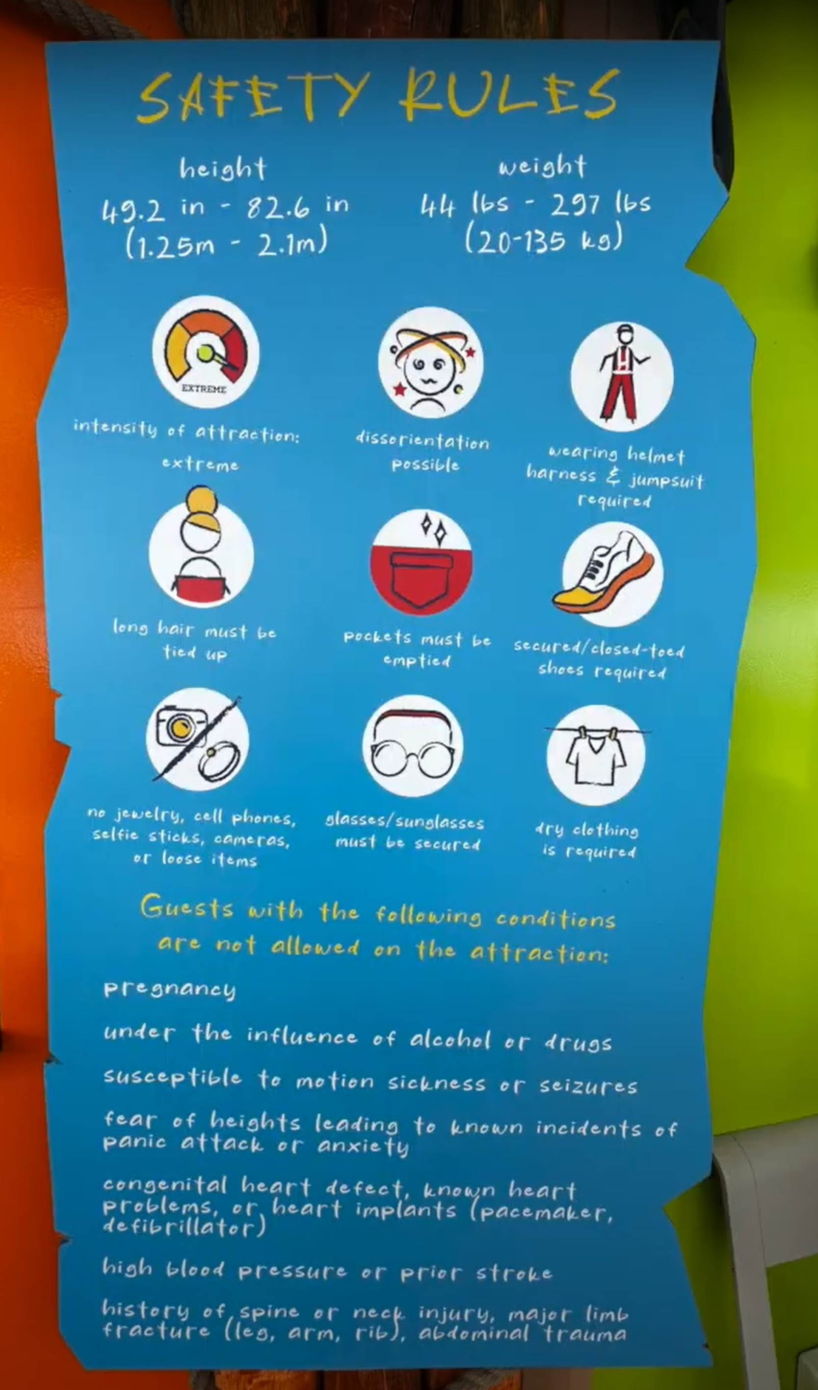 A blue poster with white text

Description automatically generated