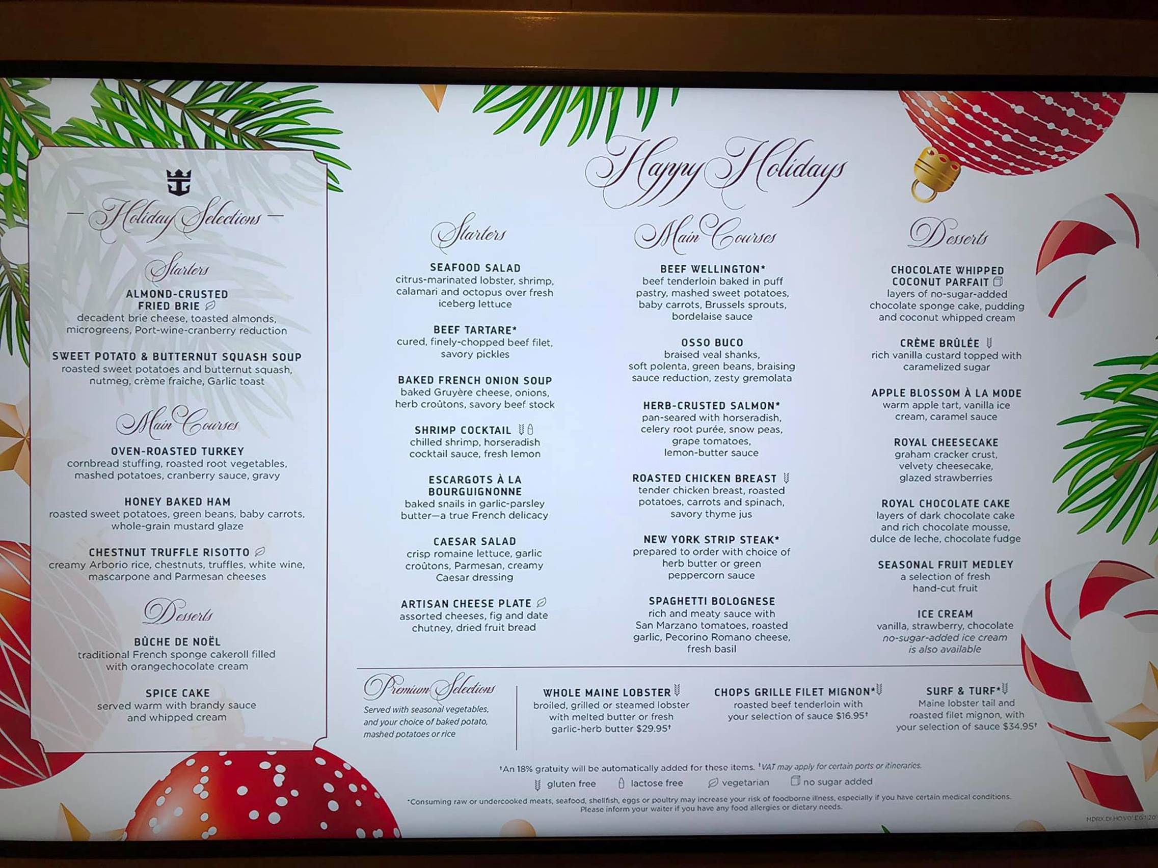 A menu on a screen

Description automatically generated